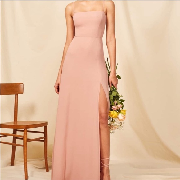 🌟SALE🌟Reformation Ingrid Dress Blush